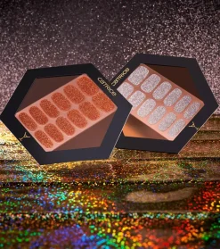 *About Tonight* - Láminas de decoración de uñas con glitter - C01 - Cheer The Year