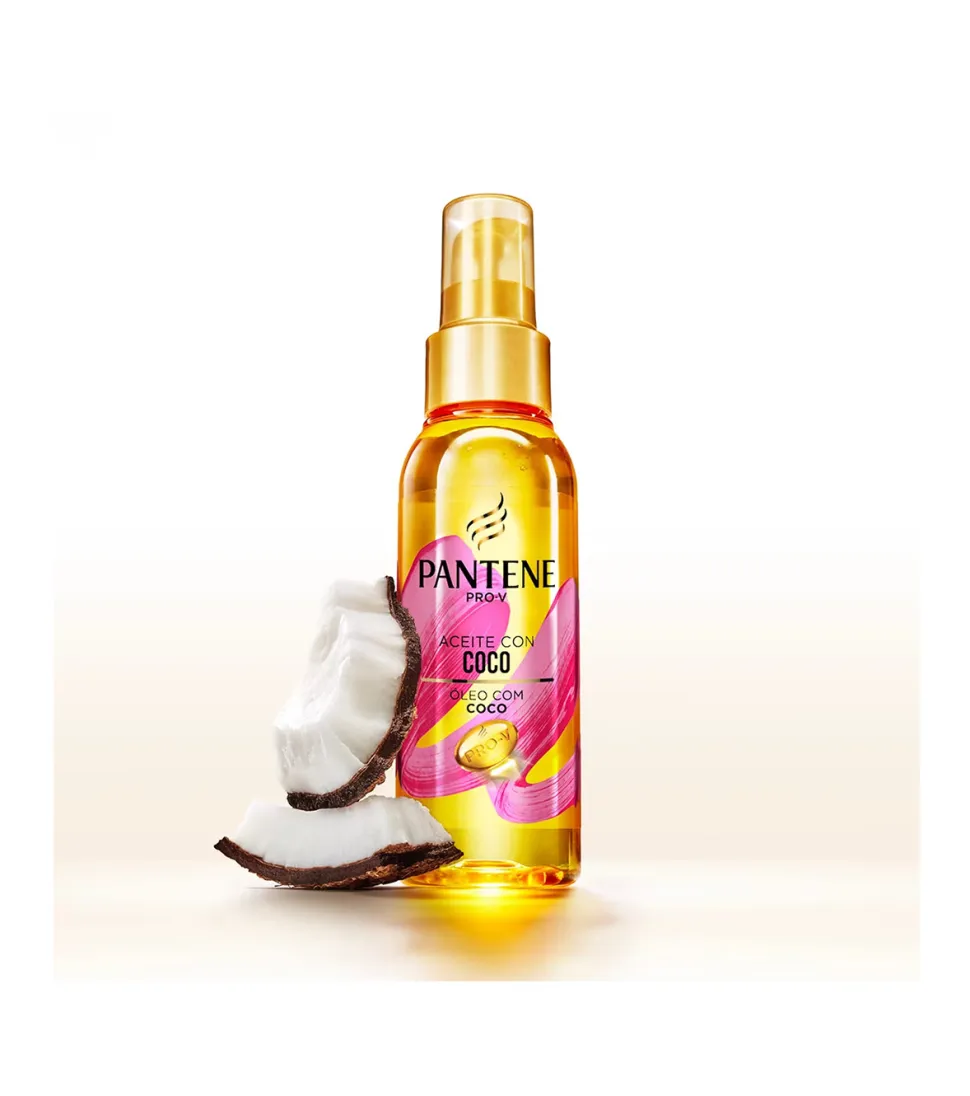 Aceite capilar con coco