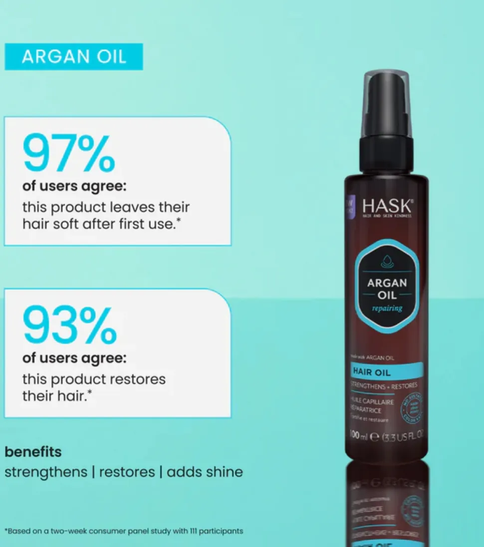 Aceite capilar reparador Argan Oil - 100ml