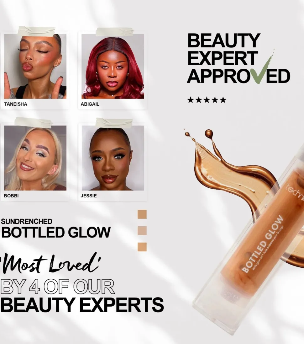 Aceite corporal bronceador iluminador Bottled Glow
