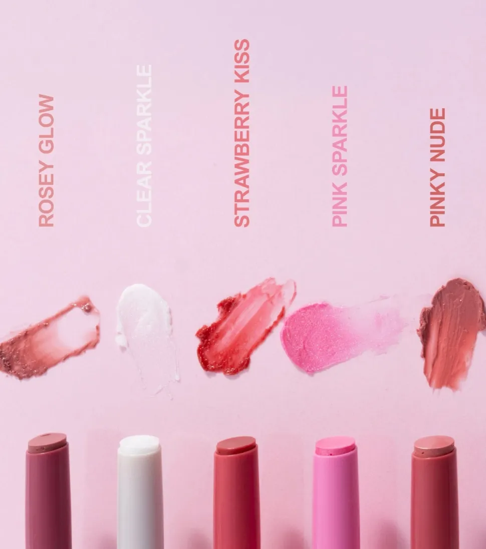 Aceite labial sólido con color Twist & Shine - Clear Sparkle