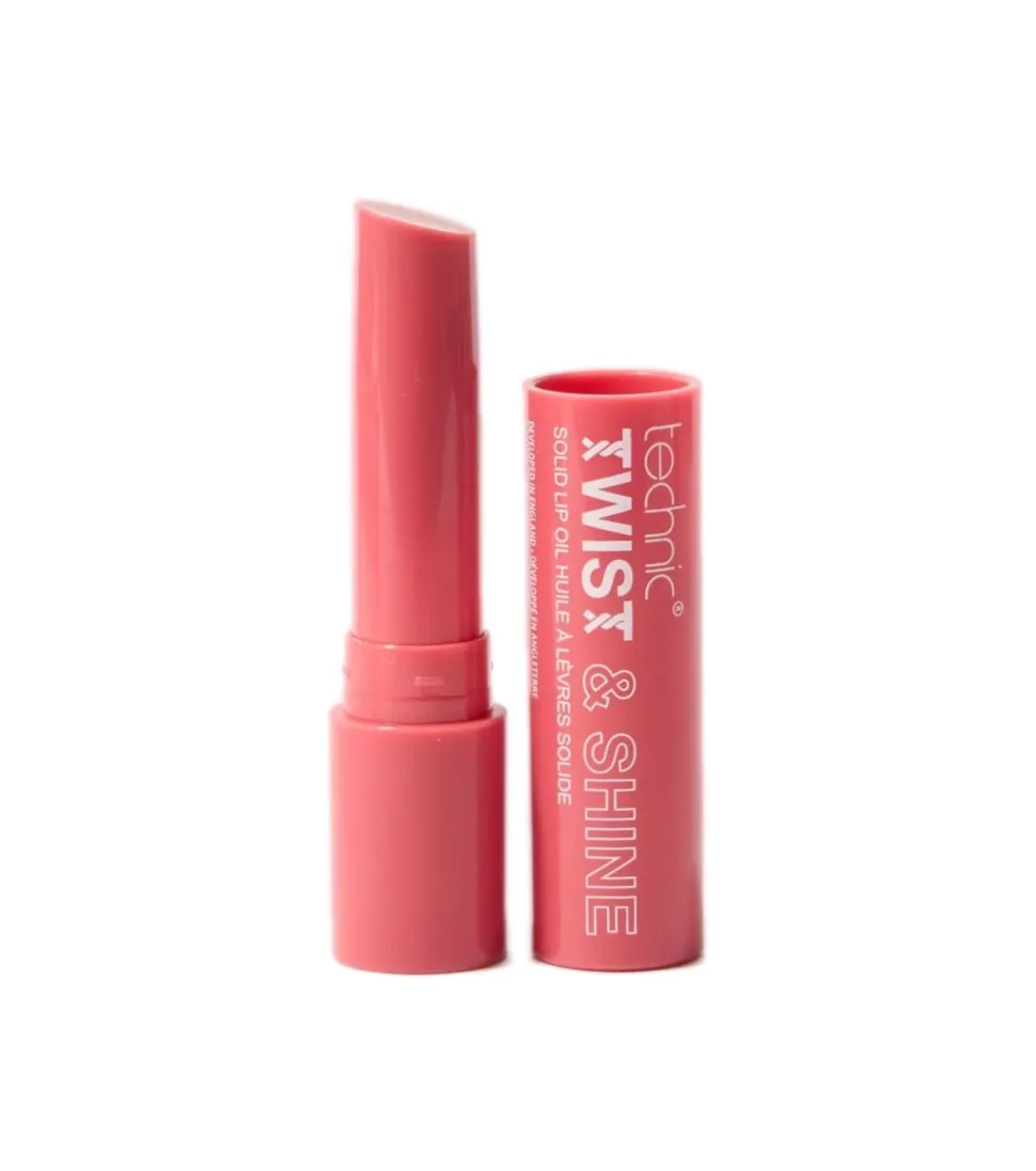 Aceite labial sólido con color Twist & Shine - Strawberry Kiss