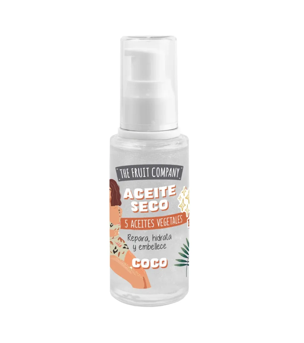 Aceite seco con glitter - Coco