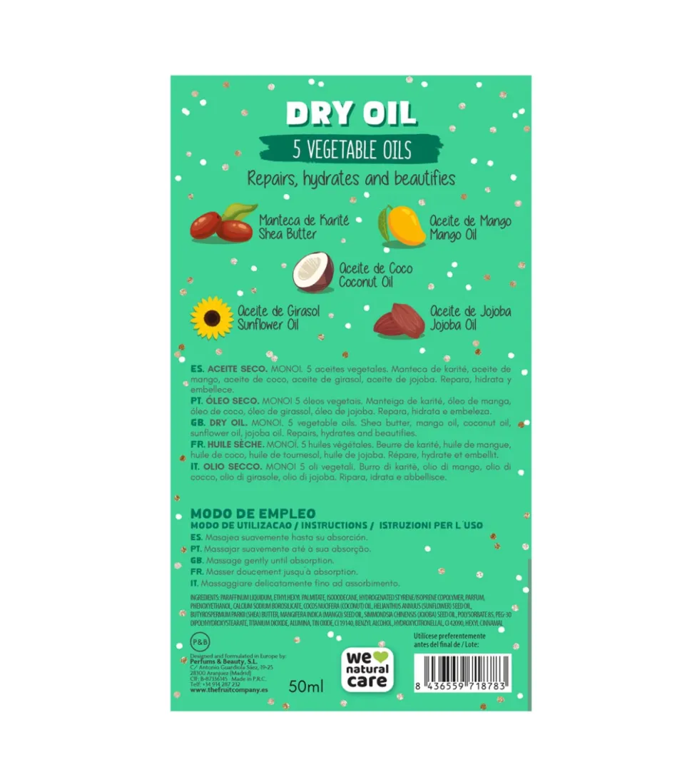 Aceite seco con glitter - Monoi