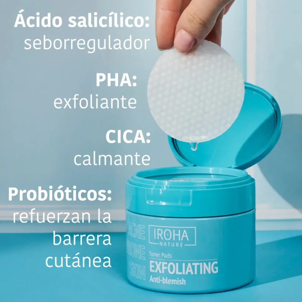 *Acne Prone Skin* - Discos tónico exfoliantes - Pieles acnéicas