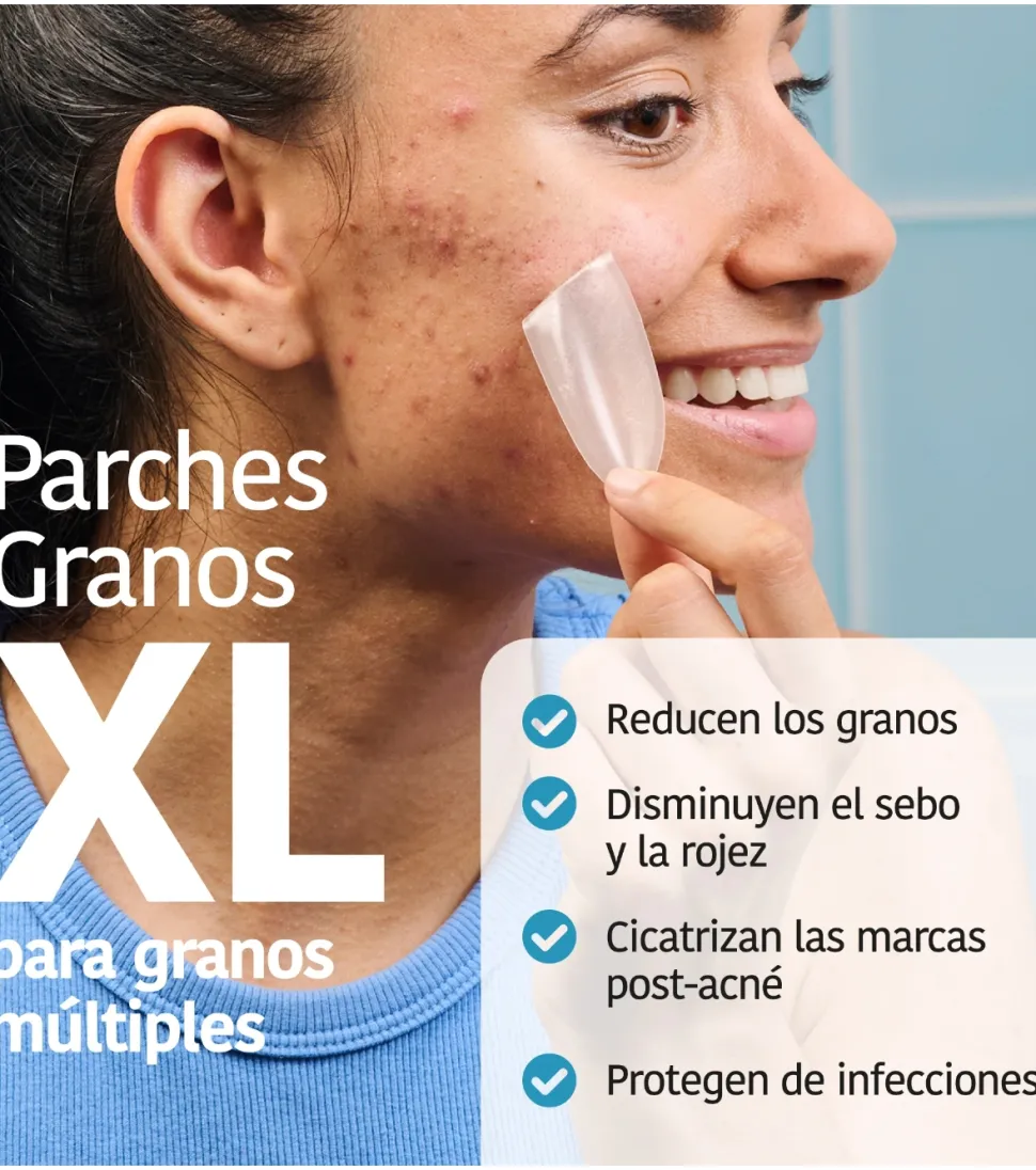 *Acne Prone Skin* - Parches para granos con ácido salicílico XL