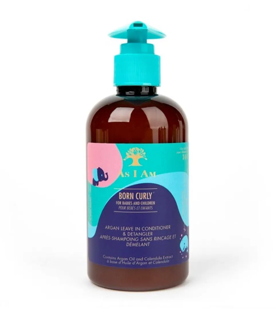 Acondicionador Leave In para bebés y niños Born Curly - Aceite de Argán y Caléndula