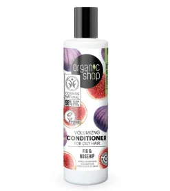 Acondicionador voluminizador para cabello graso - Higo y Escaramujo