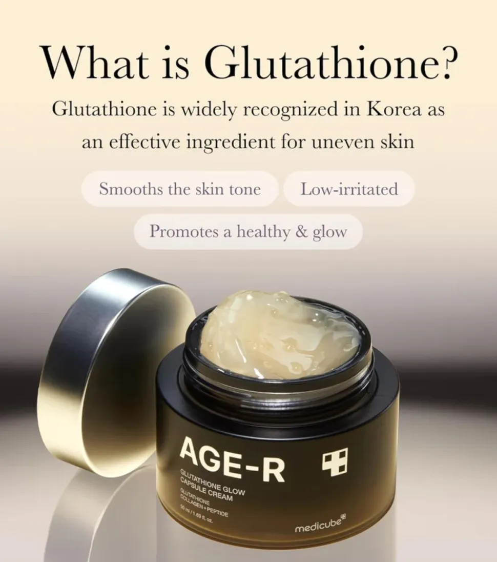 *Age-R* - Crema iluminadora Glutathione Glow Capsule