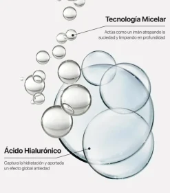 Agua micelar 3 en 1 Hyaluronic Infusion 400ml - Todo tipo de pieles