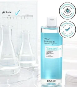 Agua micelar limpiadora con Niacinamida Low PH