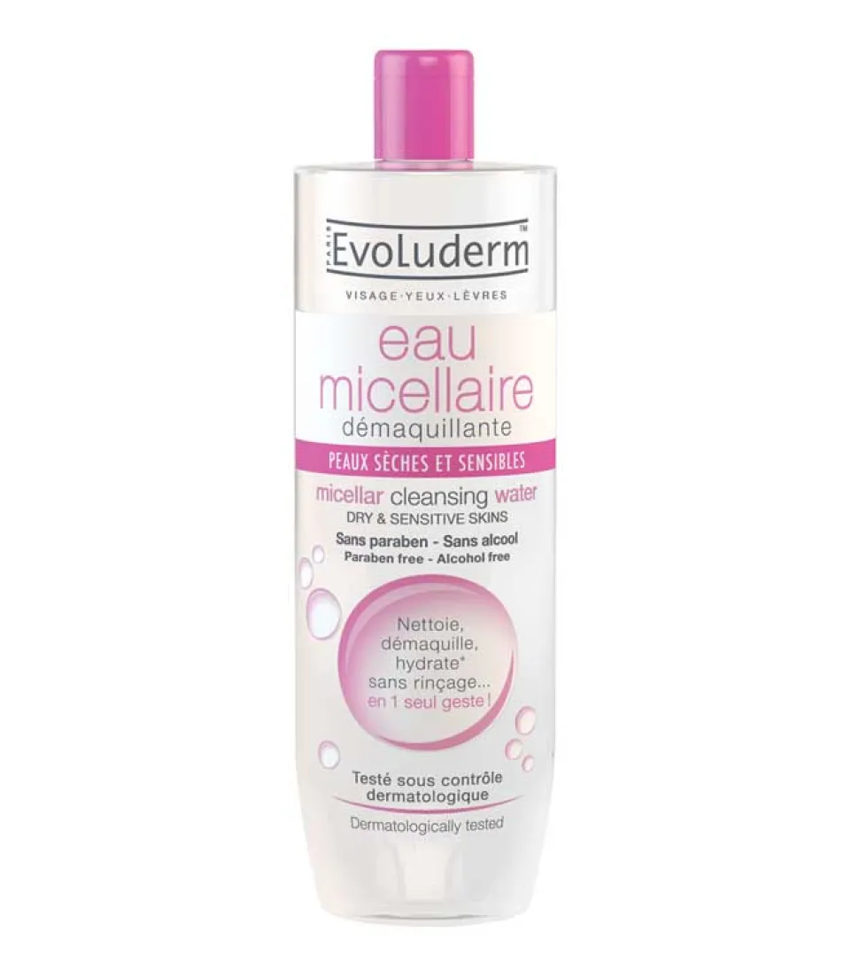 Agua micelar - Pieles secas y sensibles - 500ml