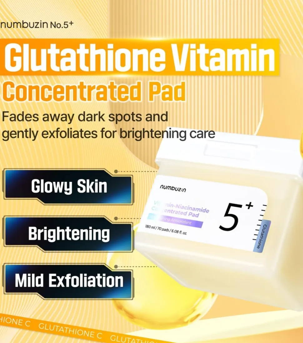 Almohadillas concentradas No.5+ Vitamin-Niacinamide