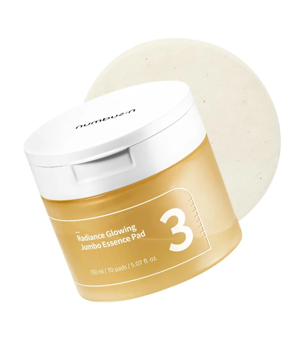 Almohadillas con esencia No.3 Radiance Glowing Jumbo