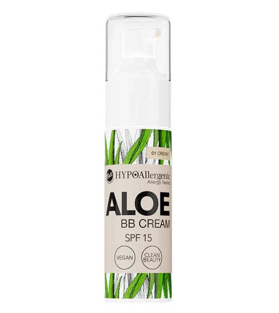 *Aloe* - BB Cream hipoalergénica SPF15 - 01: Cream