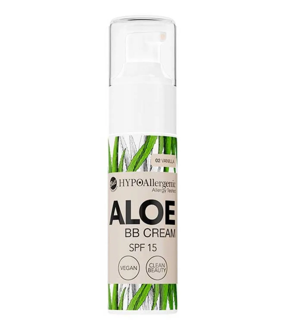 *Aloe* - BB Cream hipoalergénica SPF15 - 02: Vanilla