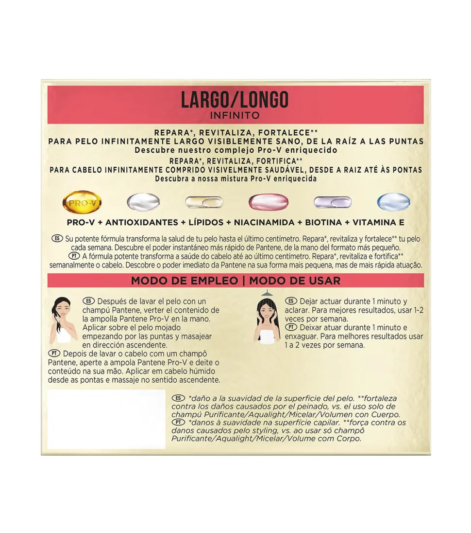 Ampollas Largo Infinito 3x15ml