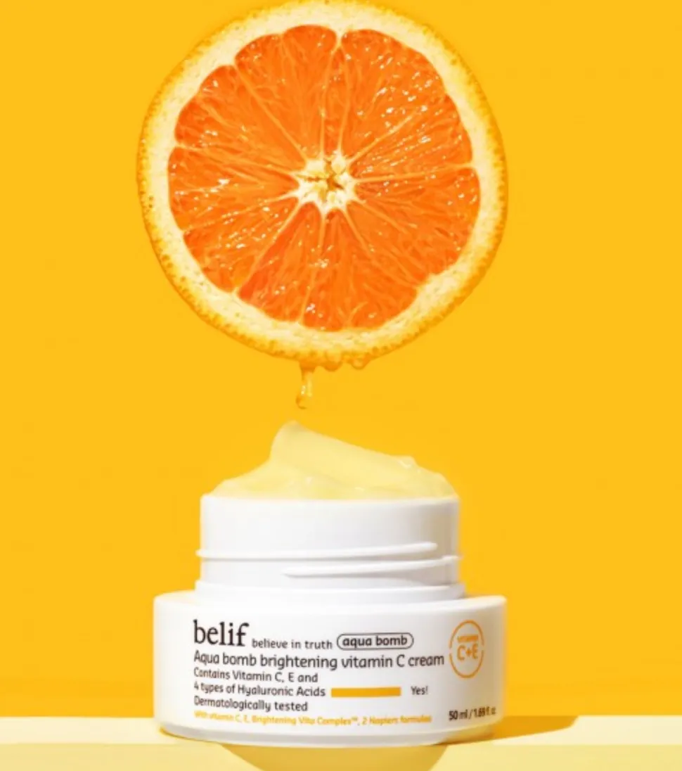 *Aqua bomb* - Crema gel hidratante iluminadora con vitamina C