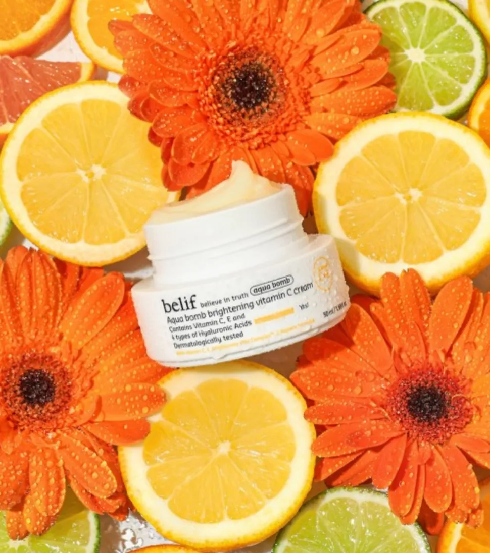 *Aqua bomb* - Crema gel hidratante iluminadora con vitamina C