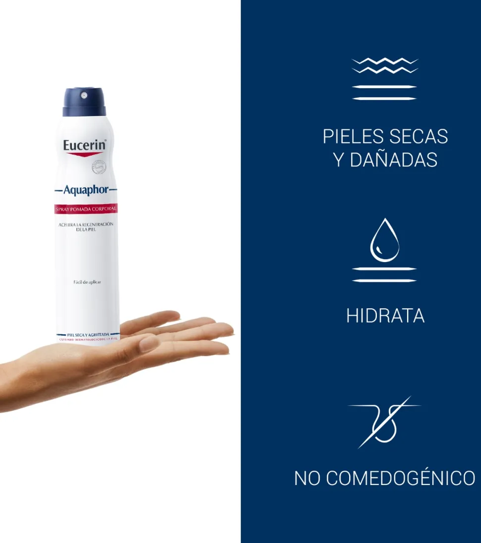 *Aquaphor* - Pomada corporal en spray - Piel seca y agrietada