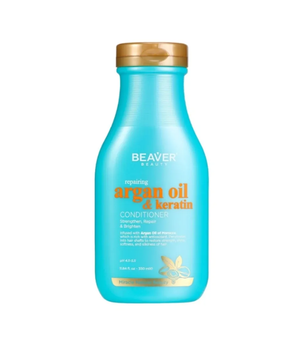 *Argan Oil & Keratin* - Acondicionador reparador - Cabellos dañados