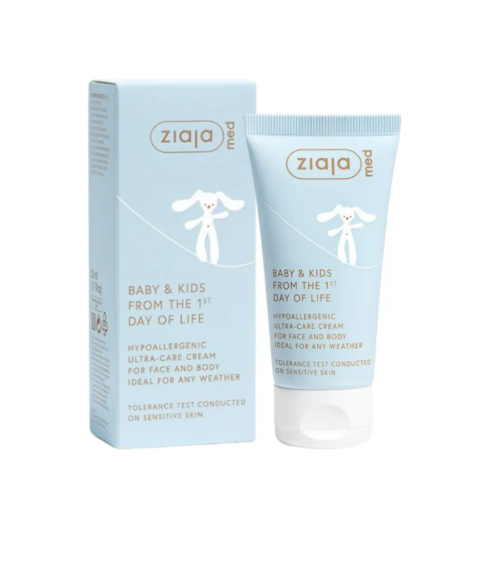 *Baby & Kids* - Crema facial y corporal hipoalergénica ultra-care