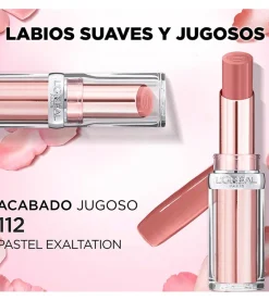 Barra de Labios Color Riche Glow Paradise - 112: Pastel Exaltation