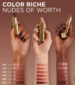 Barra de labios Color Riche Nude Intense - 505: Nu Resilient