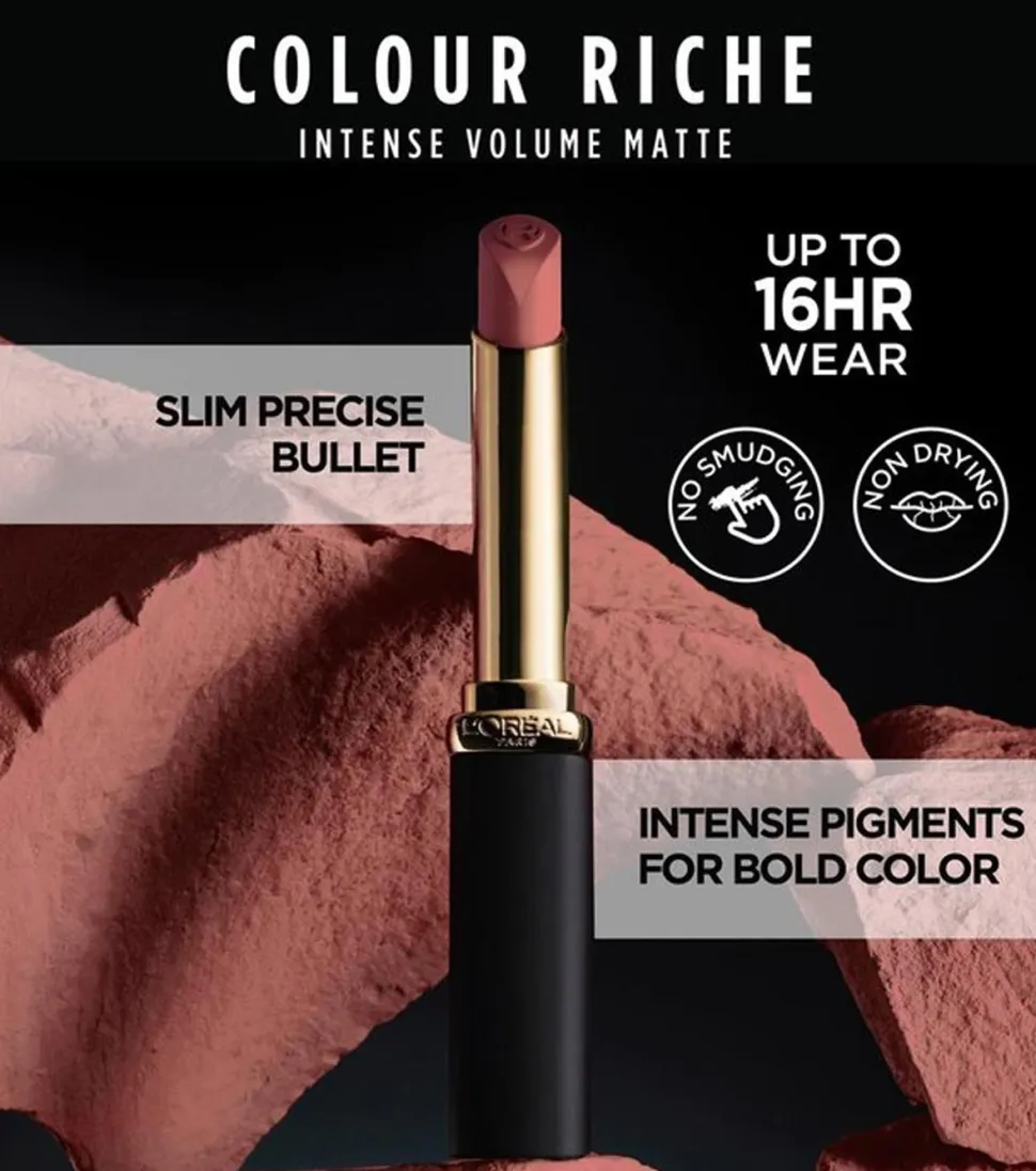 Barra de labios Colour Riche Intense Volume Mate - 570: Worth It Intense