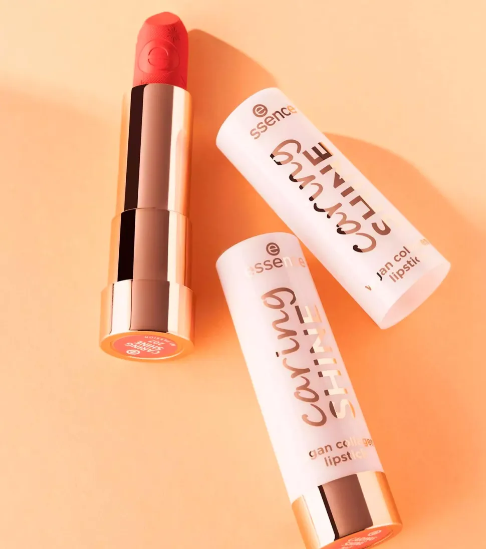 Barra de labios con colágeno vegano Caring SHINE - 207: My Passion