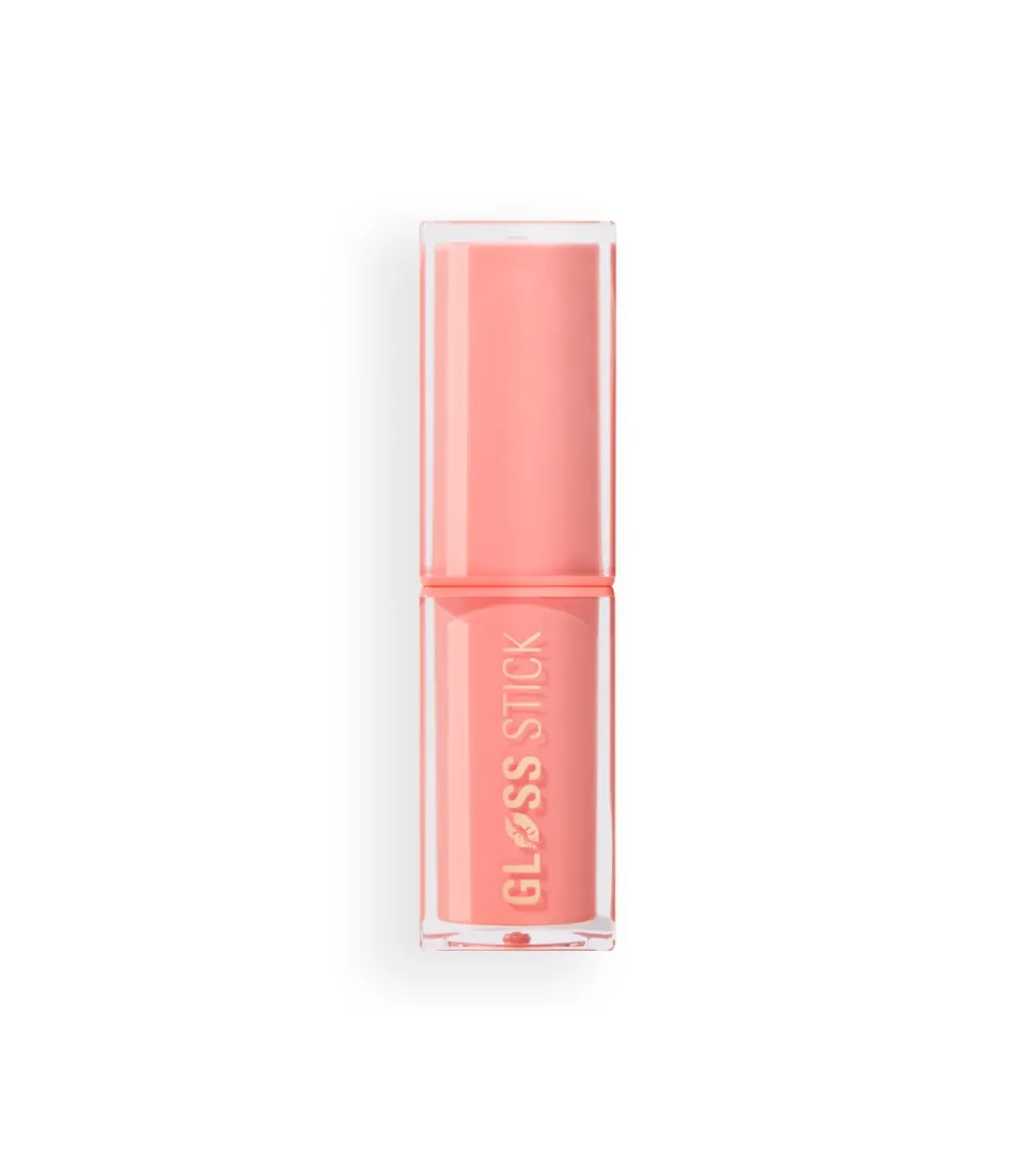 Barra de labios Pout Lip Gloss Stick - Shimmer Peach Sorbet Nude