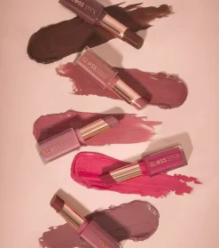 Barra de labios Pout Lip Gloss Stick - Shimmer Peach Sorbet Nude