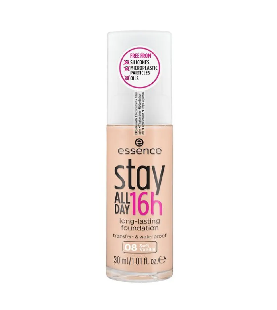 Base de maquillaje de larga duración Stay All Day 16h - 08: Soft Vanilla