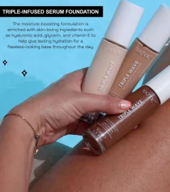 Base de maquillaje en sérum Triple Wave - Ultra Dark