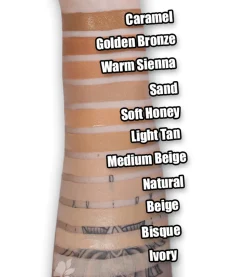 Base de Maquillaje Fluida PRO Matte - GLM681: Caramel