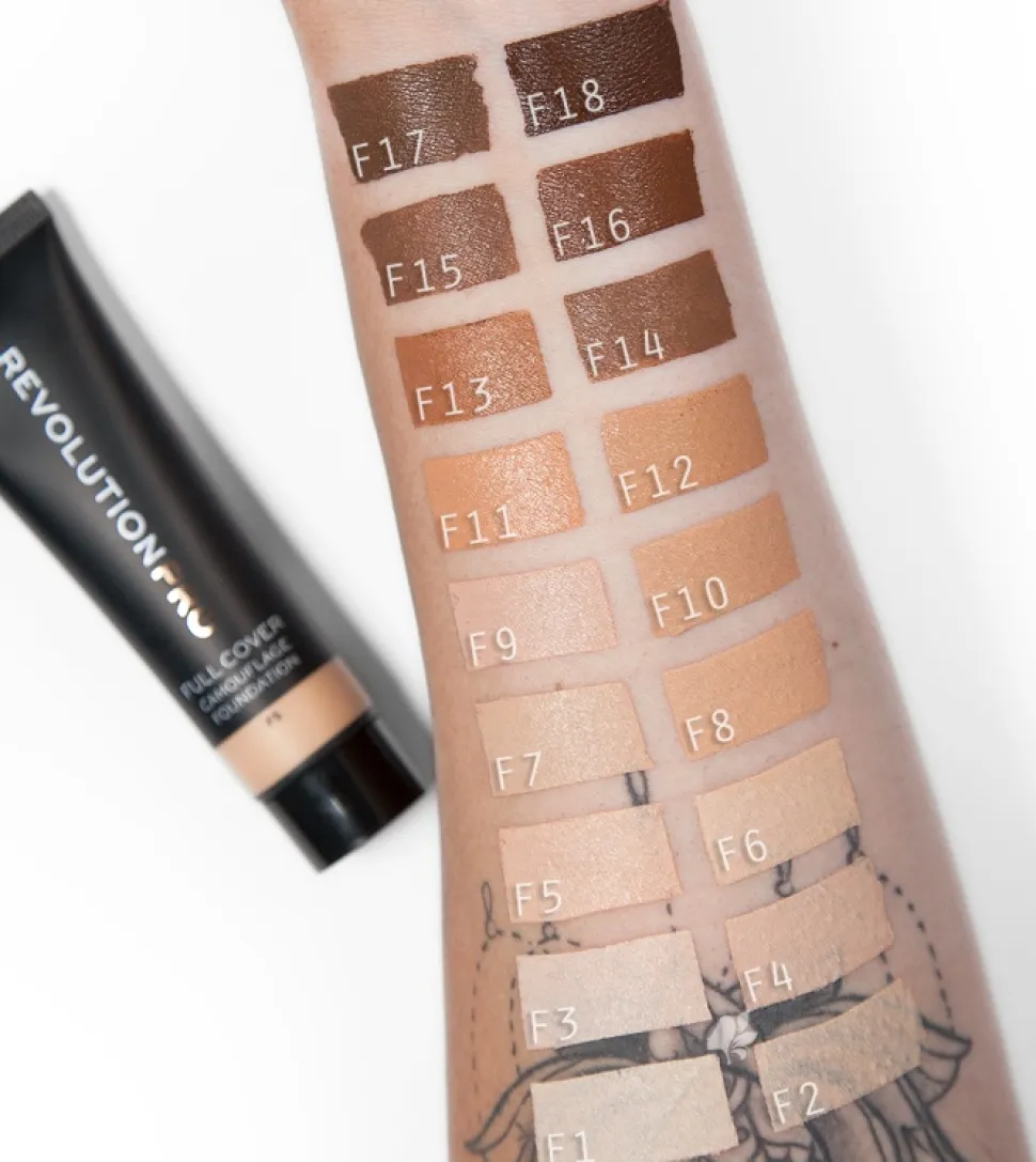 Base de maquillaje Full Cover Camouflage - F12