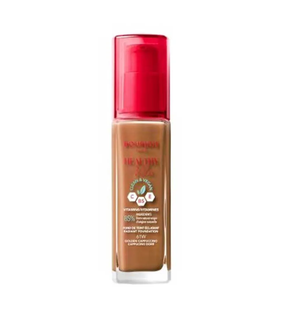 Base de maquillaje Healthy Mix Clean Foundation - 61W: Golden Cappucino