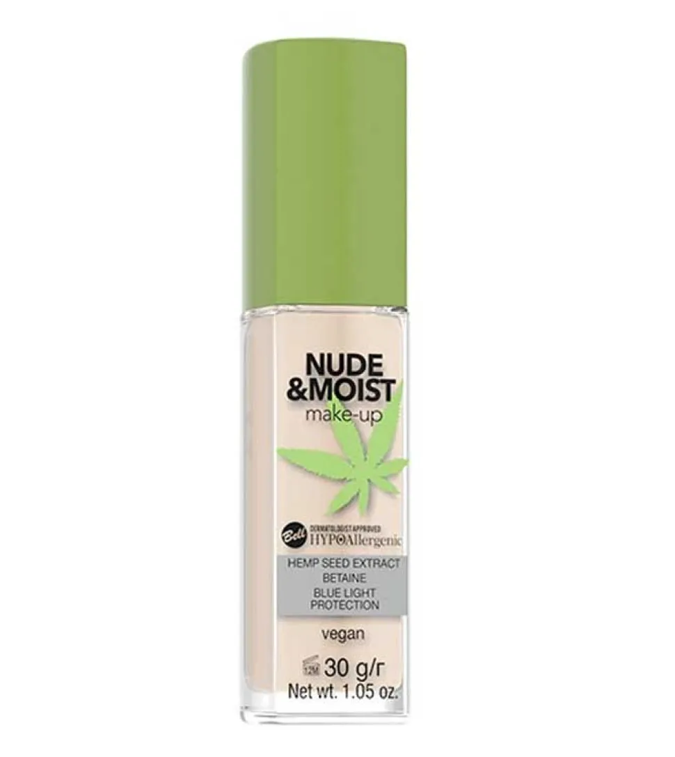 Base de Maquillaje Hipoalergénica Nude & Moist - 02: Beige