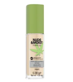 Base de Maquillaje Hipoalergénica Nude & Moist - 04: Natural Tan