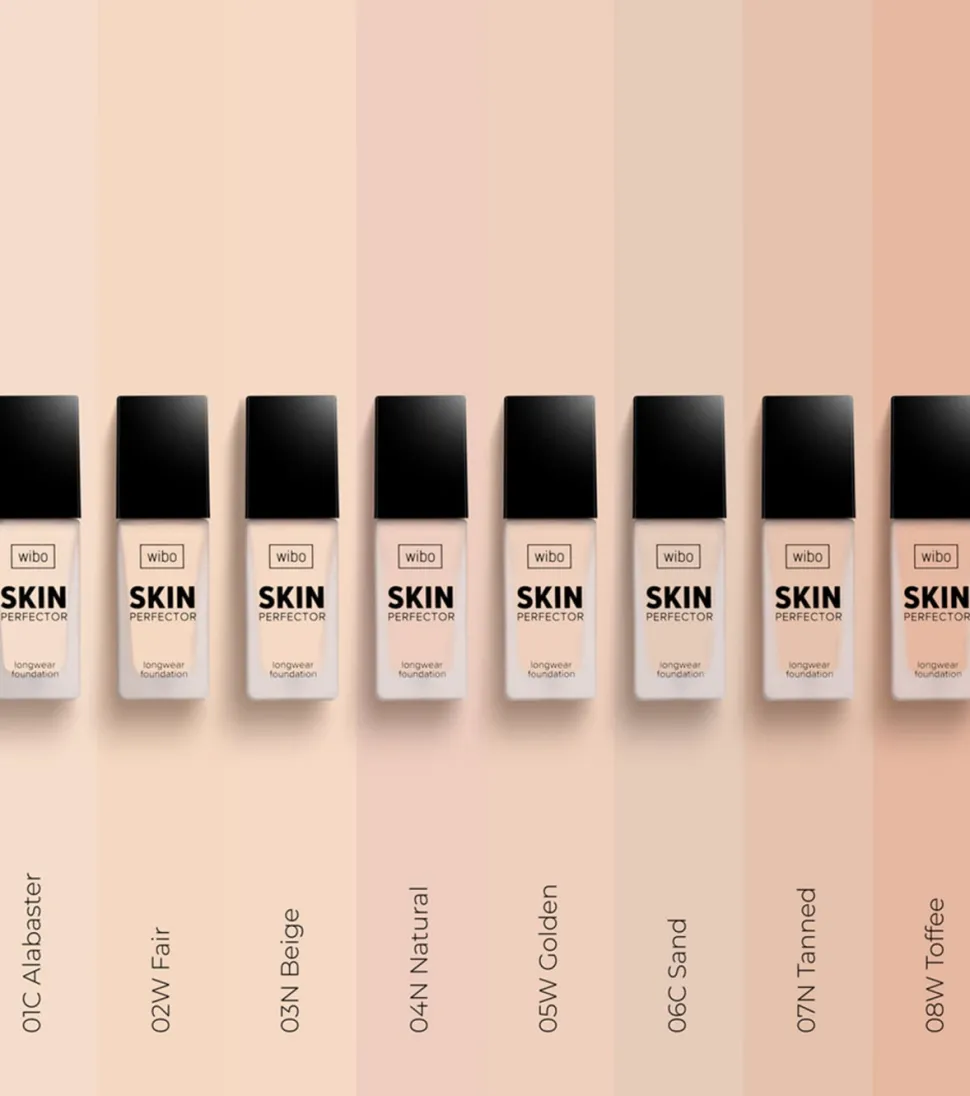 Base de maquillaje larga duración Skin Perfector - 1C: Alabaster