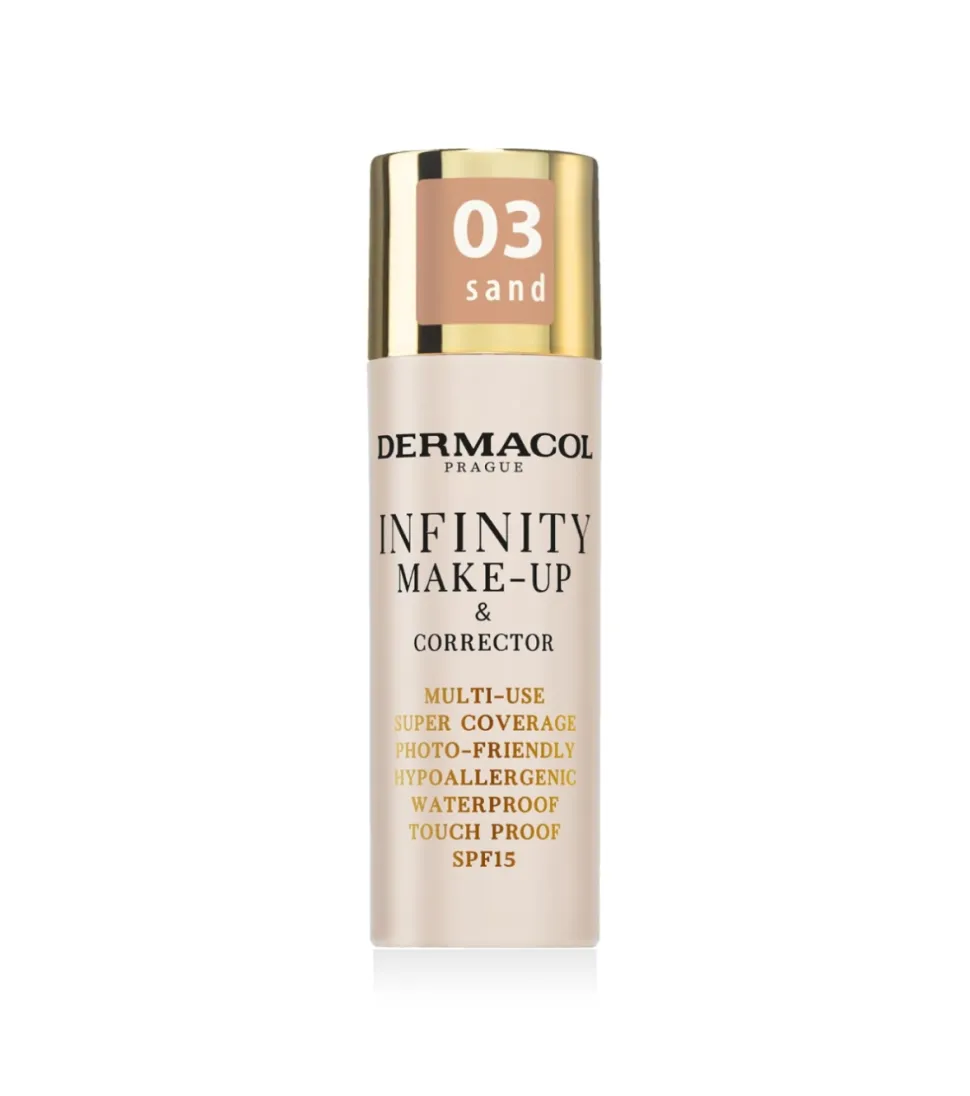 Base de maquillaje y corrector 2 en 1 Infinity - 03: Sand