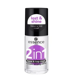 Base de uñas y top coat 2 en 1
