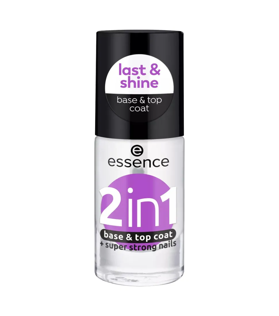 Base de uñas y top coat 2 en 1