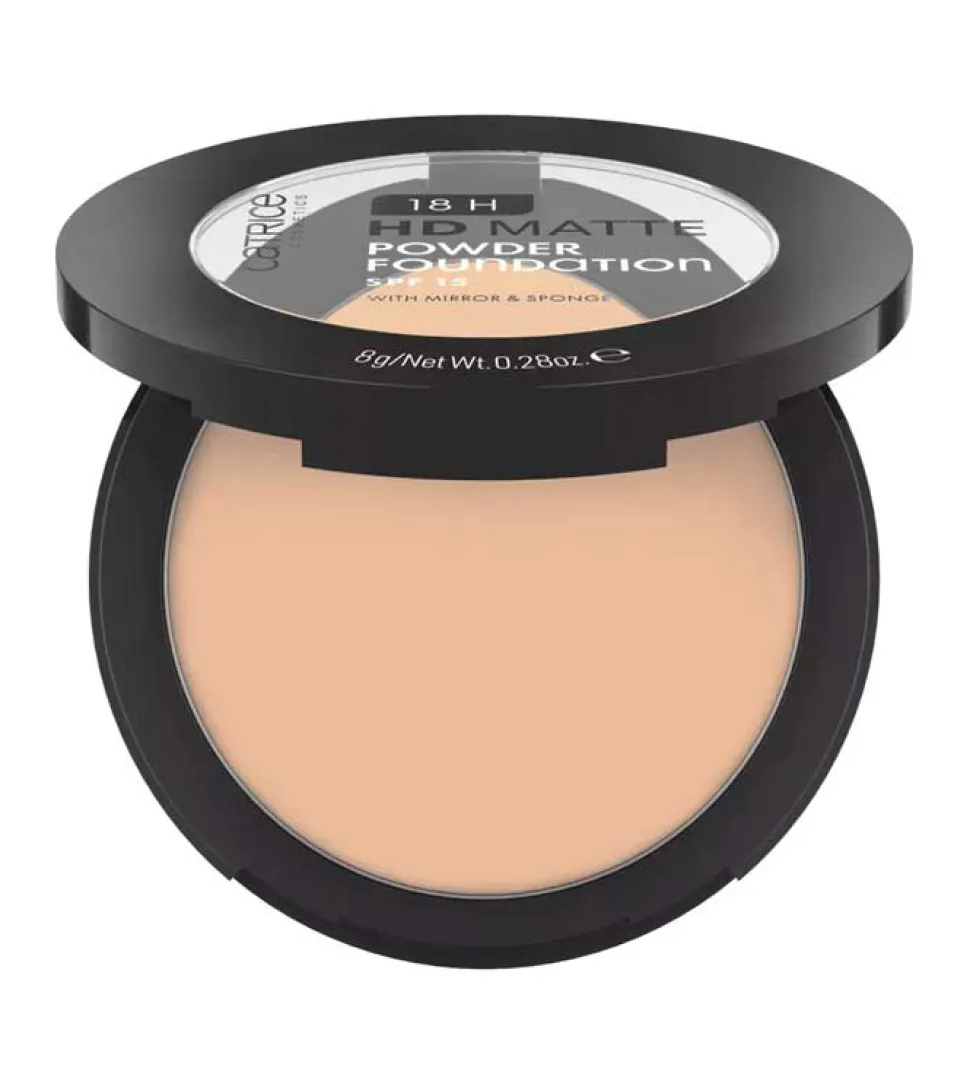 Base en polvo HD Matte 18H SPF15 - 015N