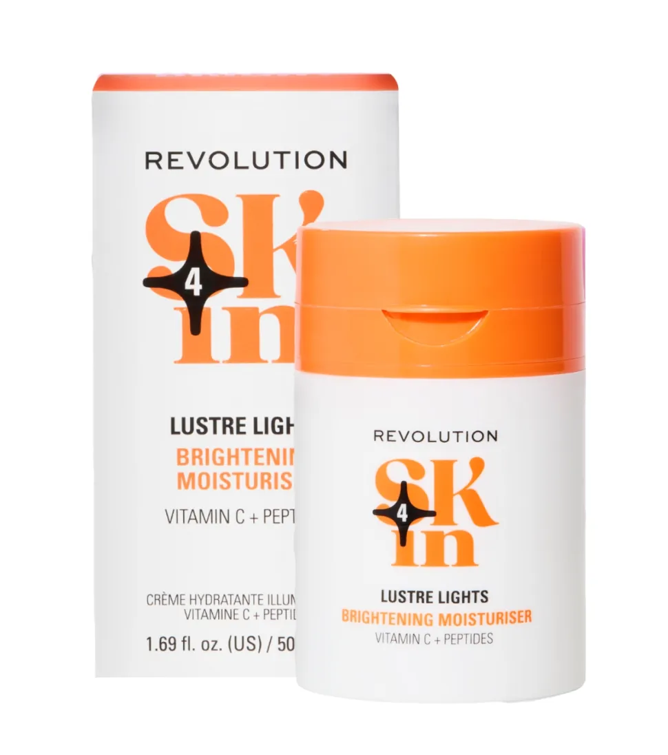 *Be Bright* - Crema facial iluminadora con vitamina c y péptidos Lustre Lights