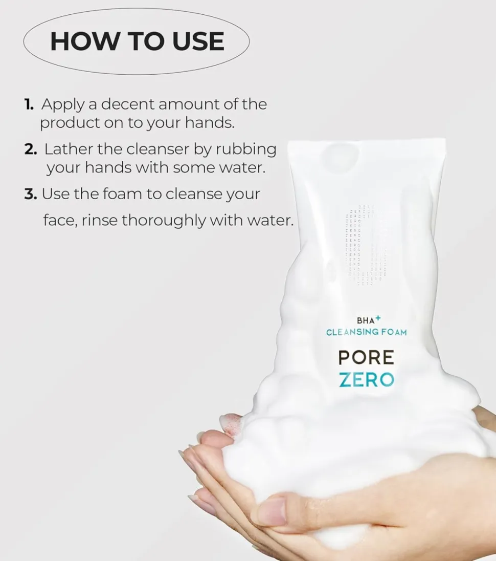 *BHA+ Pore Zero* - Limpiador facial BHA+