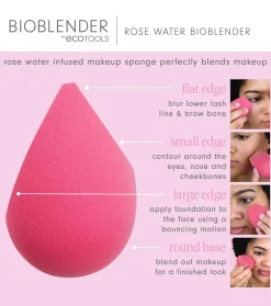 *Bioblender* - Esponja de maquillaje con agua de rosa