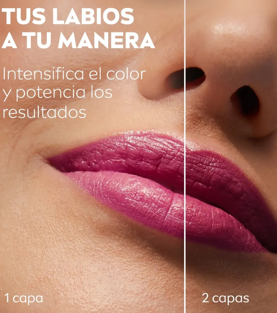 Bálsamo con color para labios y mejillas Caring Beauty - Pink
