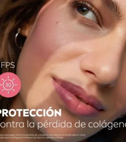 Bálsamo con color para labios y mejillas Caring Beauty - Nude Pink
