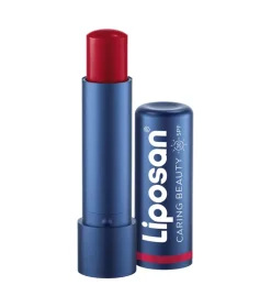 Bálsamo con color para labios y mejillas Caring Beauty - Red
